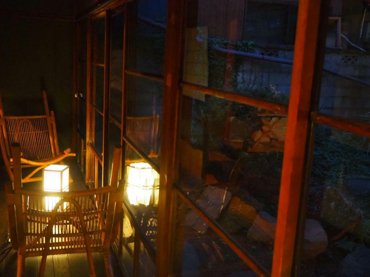 飲んで泊まれる古民家 -浮木-Fumoku Hotel Chino Bagian luar foto