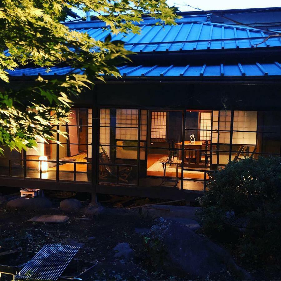 飲んで泊まれる古民家 -浮木-Fumoku Hotel Chino Bagian luar foto